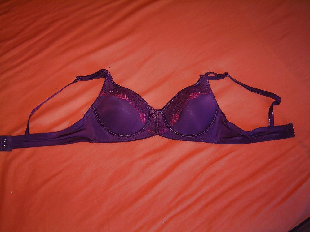 25P Purple Bra Cum 
