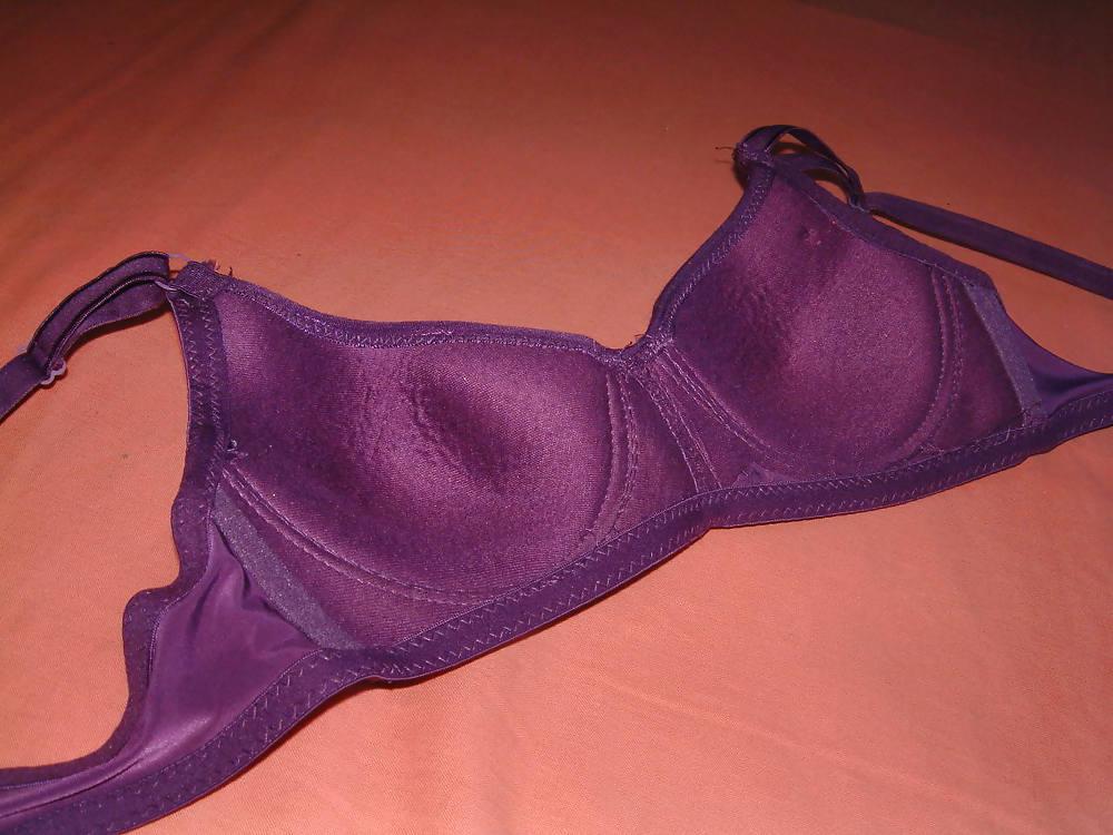 25P Purple Bra Cum 
