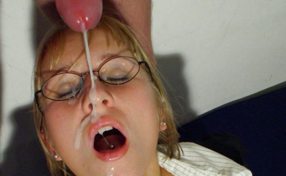 25P Cum On My Face - I'm a Real Sperm Pig
