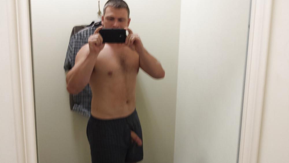6P Me in a dressing room
