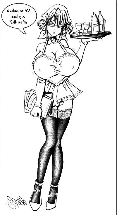 25P Big Boob Anime and Toons