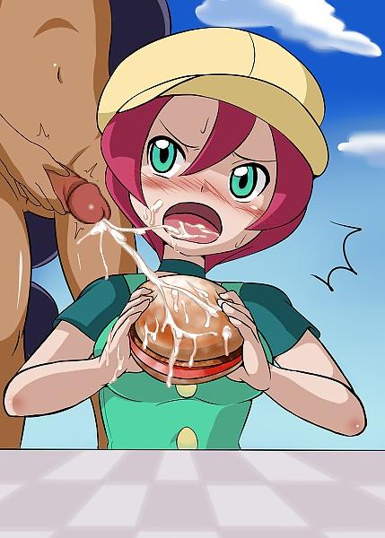 25P Anime Special Eating Food Cum