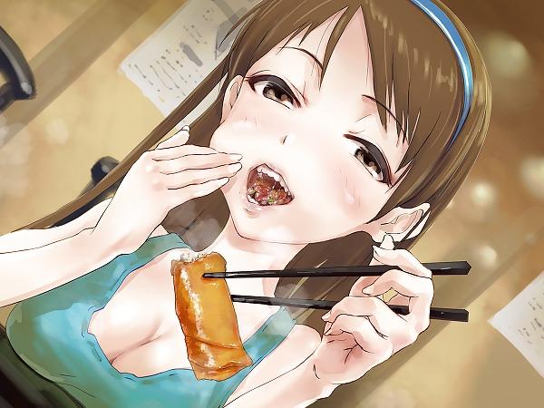 25P Anime Special Eating Food Cum