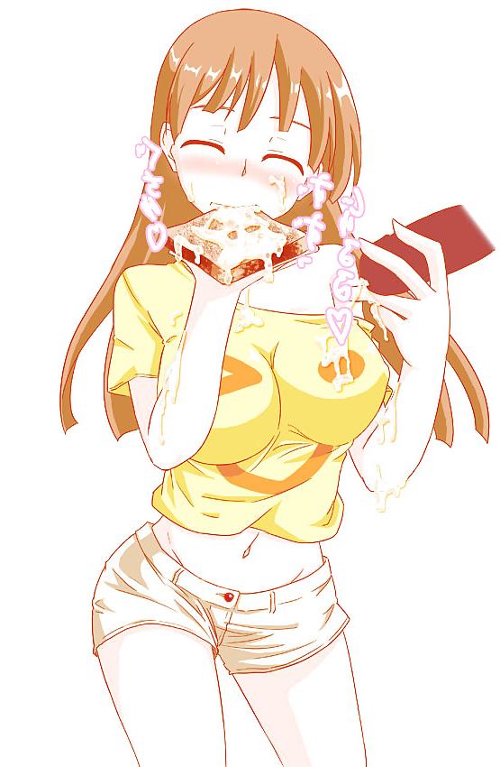25P Anime Special Eating Food Cum
