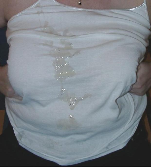 9P Cum on clothes