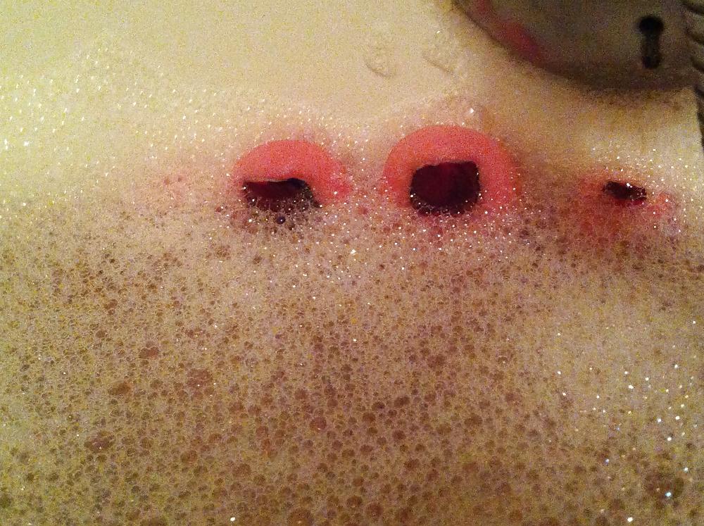4P Pieds bain feet toes bath