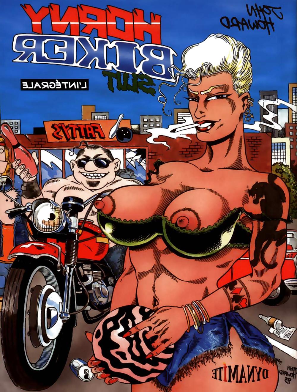 25P Horny Biker Slut