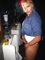 25P Sluts in nylons came to our Bar for Sex & more