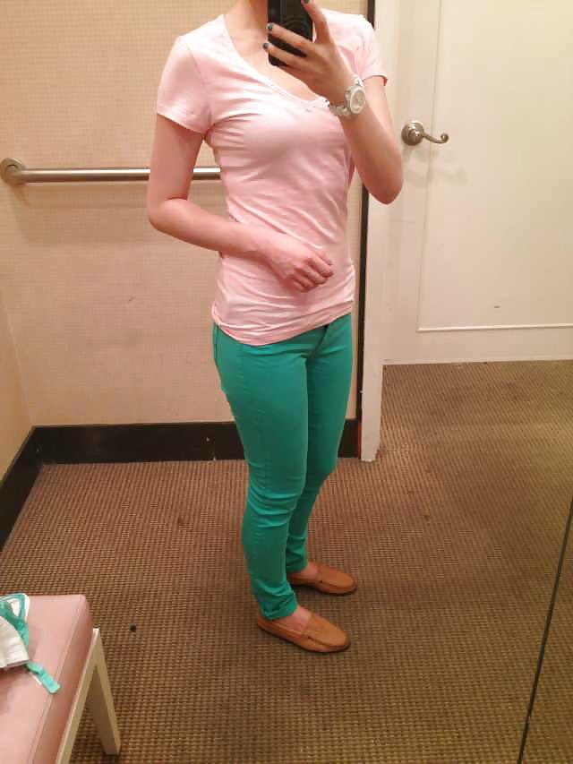 10P Dressing room tease