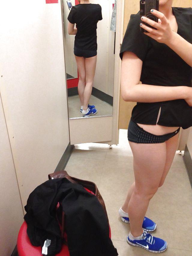 10P Dressing room tease