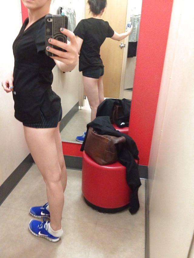 10P Dressing room tease