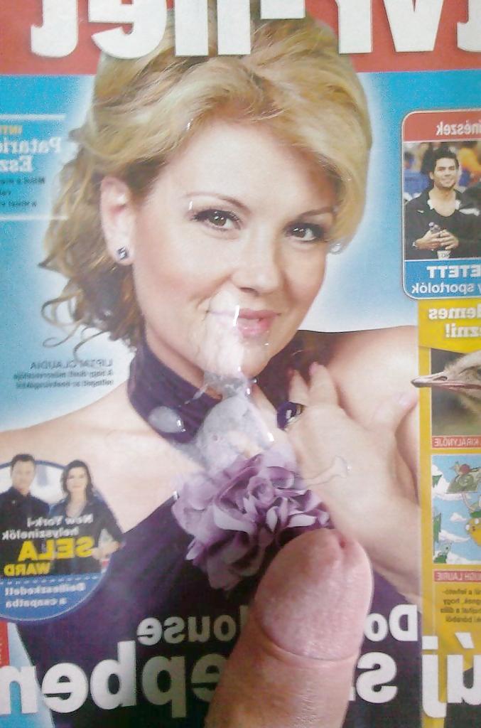 25P Cum on hungarian celebs