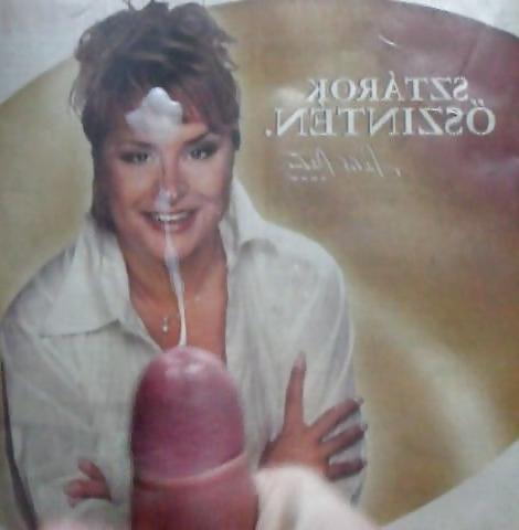 25P Cum on hungarian celebs