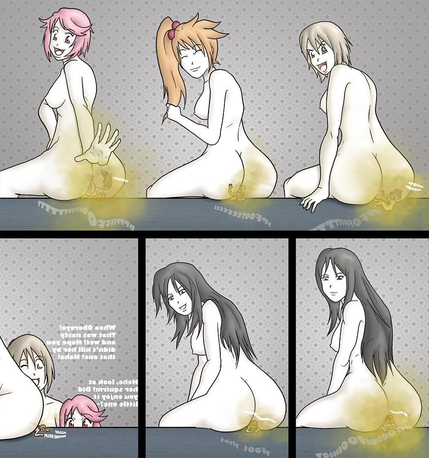20P Anime Farting Girls