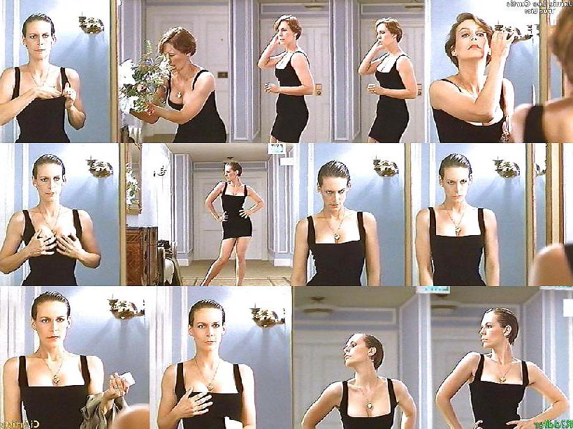 25P Jamie Lee Curtis in Bra and Thong 