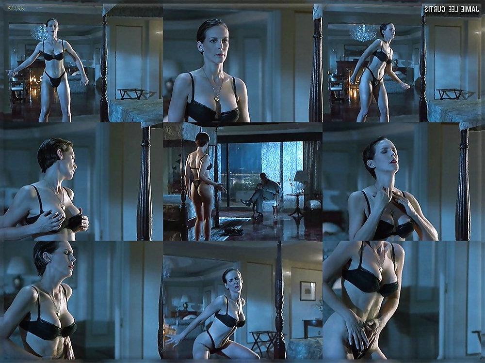 25P Jamie Lee Curtis in Bra and Thong 