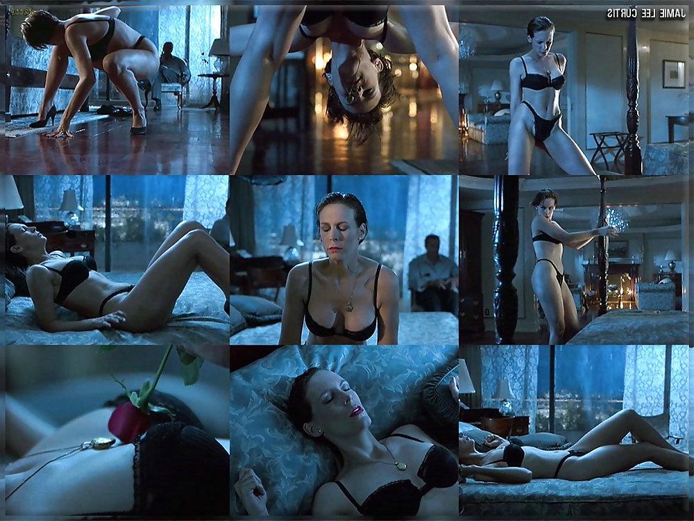 25P Jamie Lee Curtis in Bra and Thong 