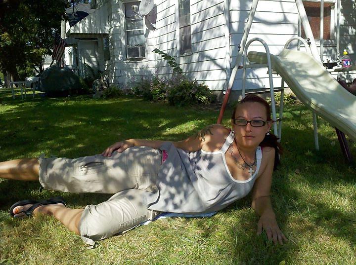 6P EXPOSED Biker Chick Angie Slama