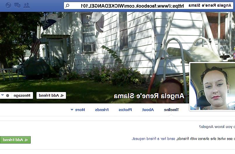 6P EXPOSED Biker Chick Angie Slama