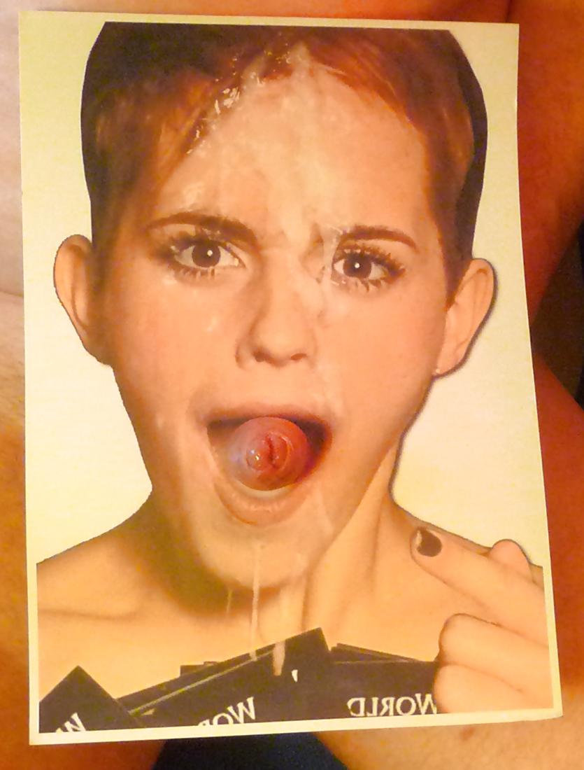 5P Emma Watson fucked in the face