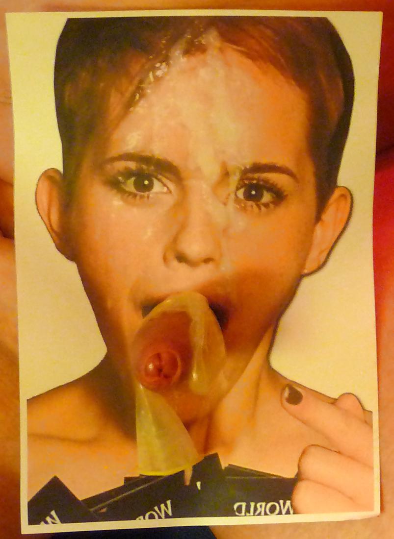 5P Emma Watson fucked in the face