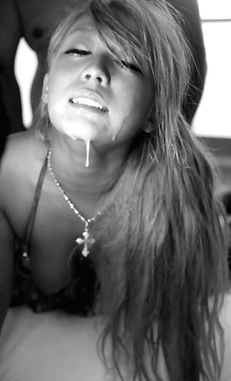 25P Cum on her face 2