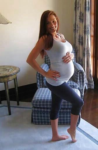 25P Pregnant And Clothed