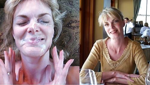 25P Before and after. Dressed, undressed & facials