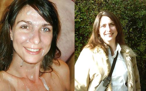 25P Before and after. Dressed, undressed & facials