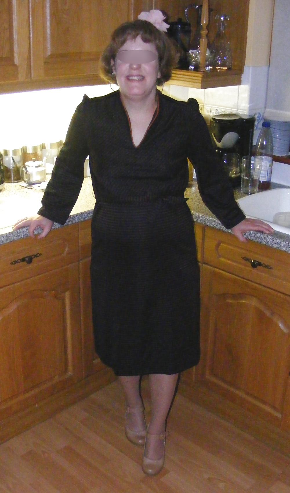 25P Retro girdle, stockings, and heels