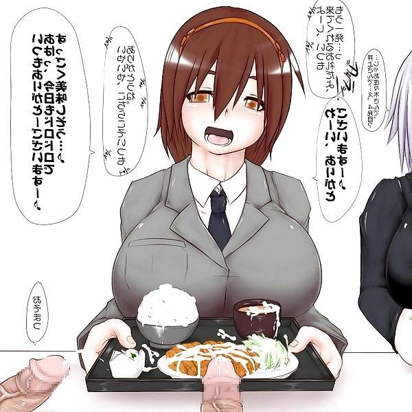 25P Anime Special Eating Food Cum 4