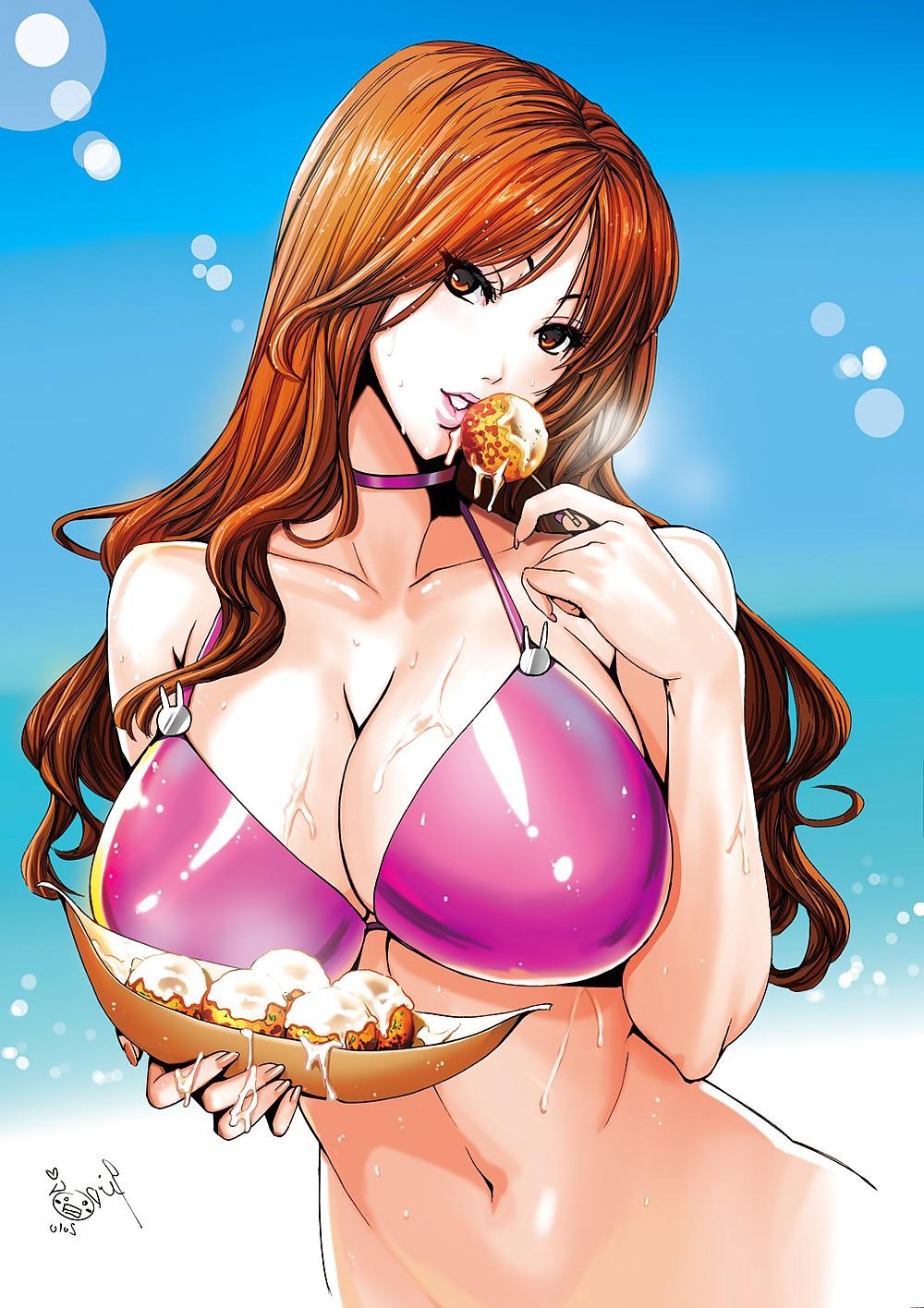 25P Anime Special Eating Food Cum 4