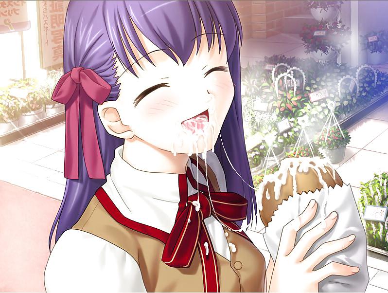 25P Anime Special Eating Food Cum 4