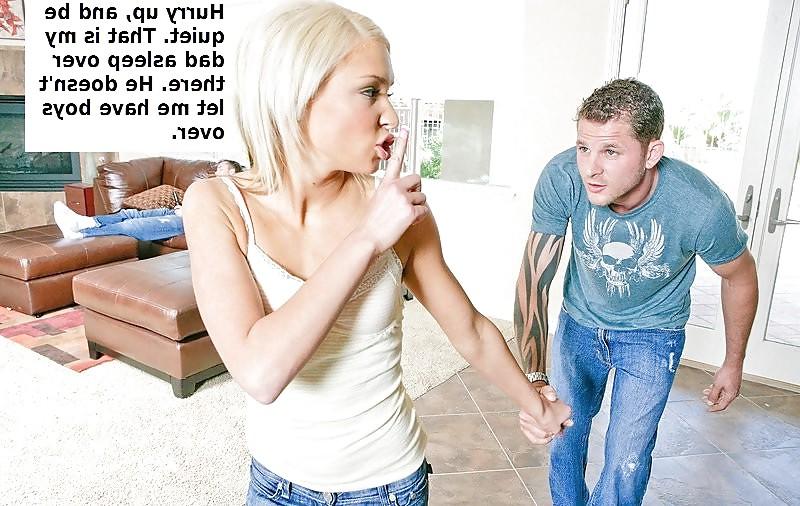 13P Cock hungry blonde teen slut gets fucked by a big cock 