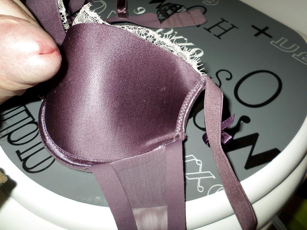 17P Cum on my sister in law's bra 2