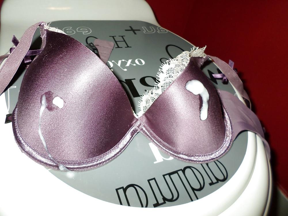 17P Cum on my sister in law's bra 2