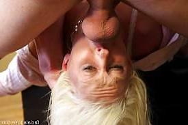 9P Keep your eyes open while being face fucked