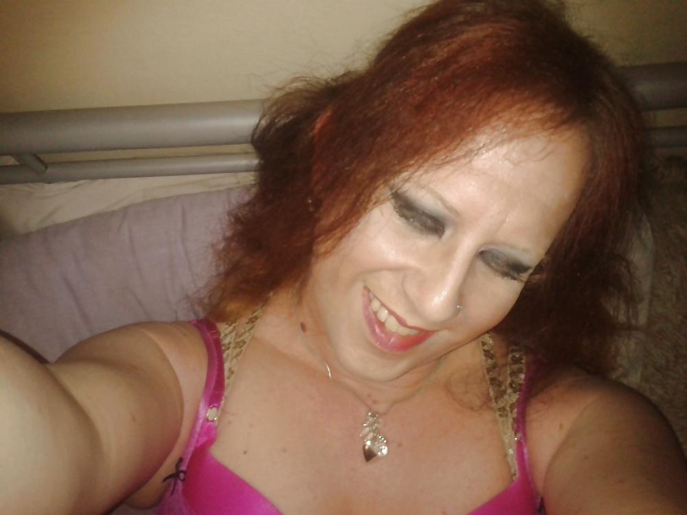 25P Sexy Leah tgirl pose