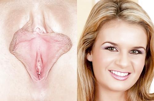 25P Gesicht Face and Pussy