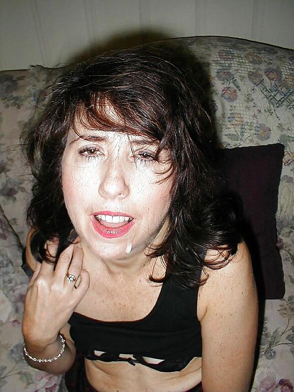 25P Facce da sborra 7 - slut wife facials 7