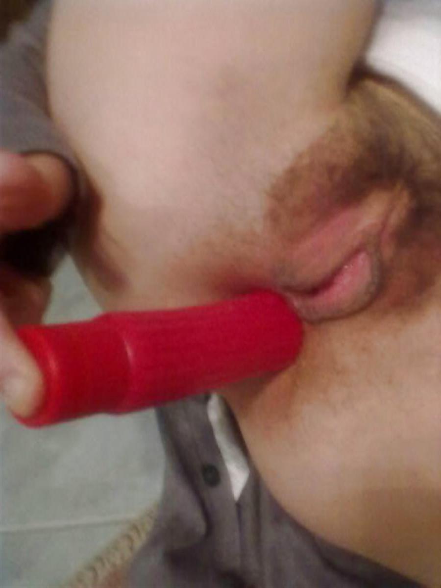 8P Girlfriend and big dildo in pussy herself