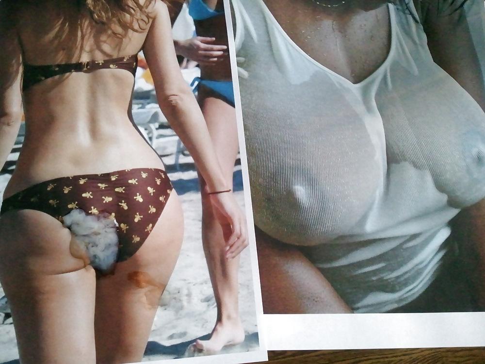 25P CUM On Maria Menounos Ass