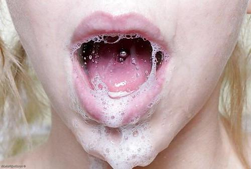 16P Spit and cum