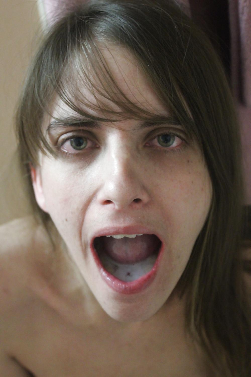 24P Cum on face girls