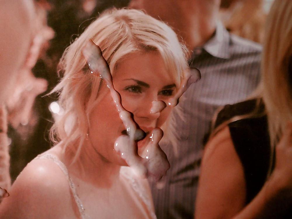 13P Cum On Elisha Cuthbert's Face!