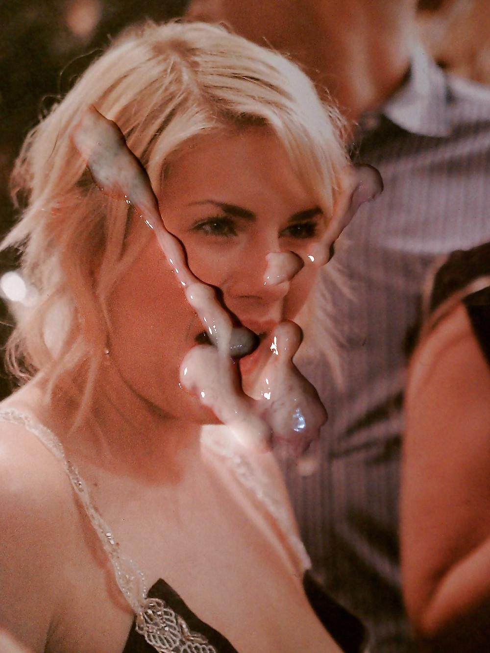 13P Cum On Elisha Cuthbert's Face!