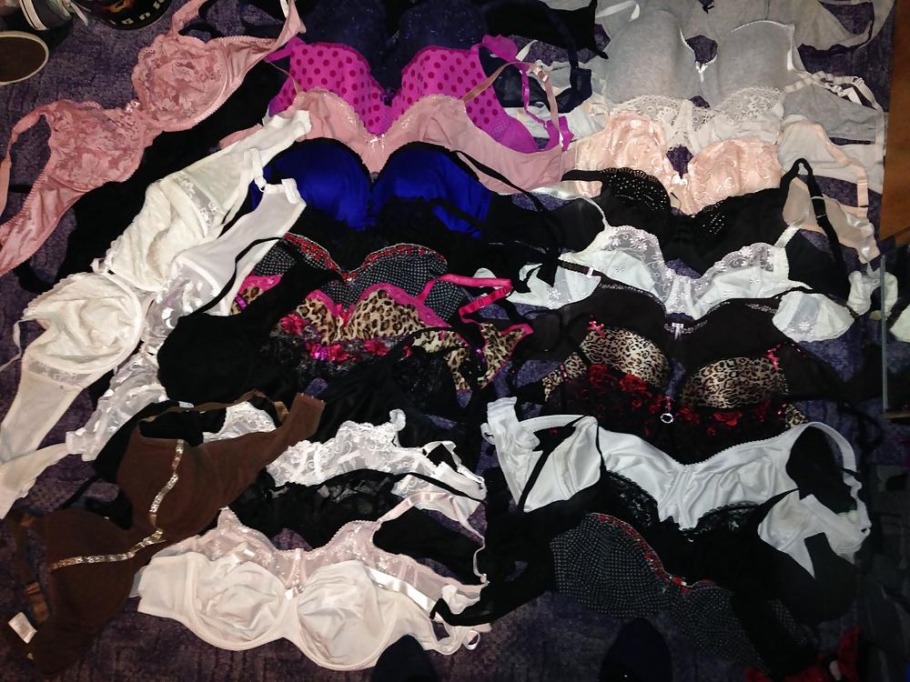 8P Used bra collection