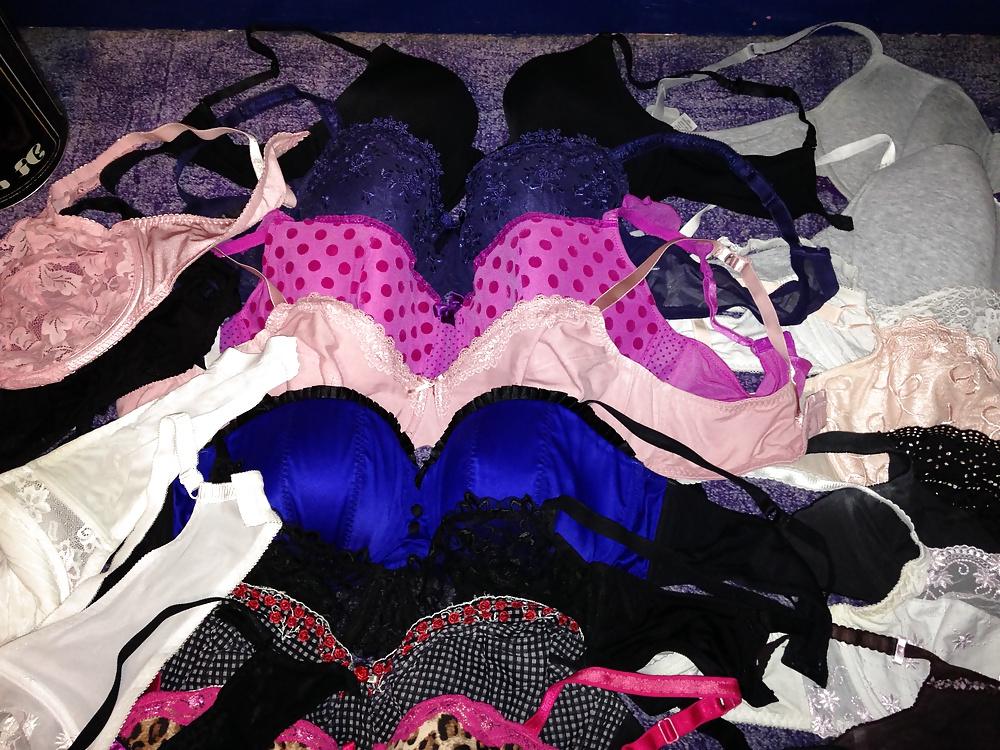 8P Used bra collection