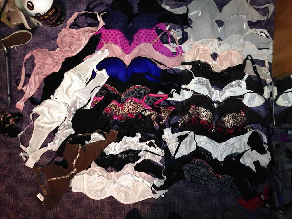 8P Used bra collection
