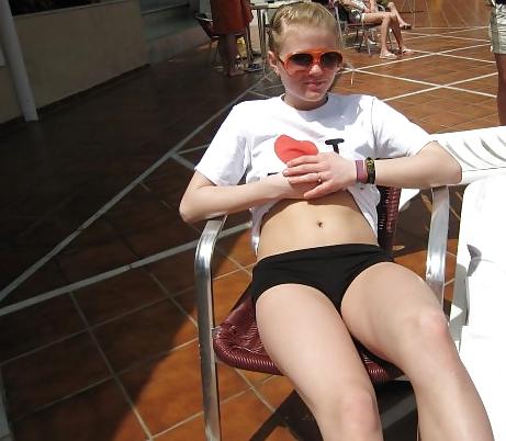 25P Danish teens-56-bra panties stomach party
